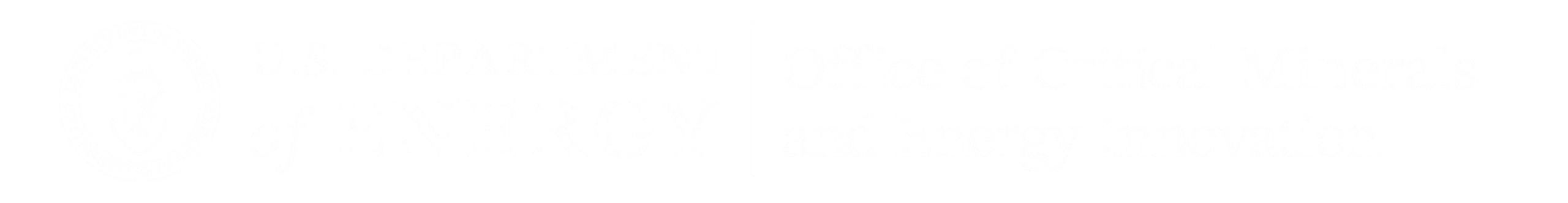 U.S. Department of Energy | Office of Critical Minerals and Energy Innovation