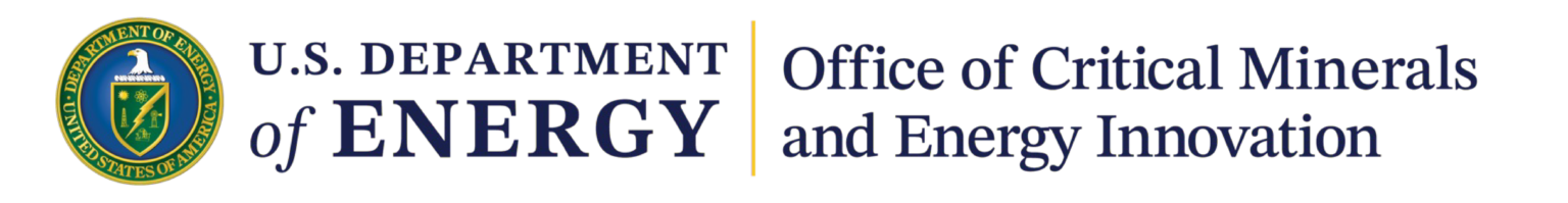 U.S. Department of Energy | Office of Critical Minerals and Energy Innovation